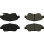 CENTRIC PARTS 103.06210 C-Tek Ceramic Brake Pads with Shims
