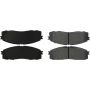 CENTRIC PARTS 103.06220 C-Tek Ceramic Brake Pads with Shims