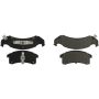CENTRIC PARTS 103.06230 C-Tek Ceramic Brake Pads with Shims