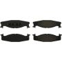 CENTRIC PARTS 103.06320 C-Tek Ceramic Brake Pads with Shims