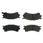 CENTRIC PARTS 103.06370 C-Tek Ceramic Brake Pads with Shims