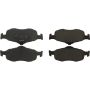 CENTRIC PARTS 103.06480 C-Tek Ceramic Brake Pads with Shims