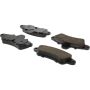 CENTRIC PARTS 103.06610 C-Tek Ceramic Brake Pads with Shims