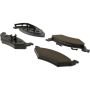 CENTRIC PARTS 103.06620 C-Tek Ceramic Brake Pads with Shims