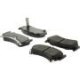 CENTRIC PARTS 103.06680 C-Tek Ceramic Brake Pads with Shims