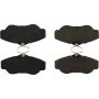 CENTRIC PARTS 103.06760 C-Tek Ceramic Brake Pads with Shims