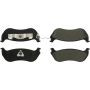 CENTRIC PARTS 103.06900 C-Tek Ceramic Brake Pads with Shims