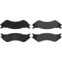 CENTRIC PARTS 103.07021 C-Tek Ceramic Brake Pads with Shims