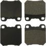 CENTRIC PARTS 103.07090 C-Tek Ceramic Brake Pads with Shims