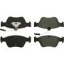 CENTRIC PARTS 103.07100 C-Tek Ceramic Brake Pads with Shims