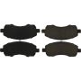 CENTRIC PARTS 103.07220 C-Tek Ceramic Brake Pads with Shims