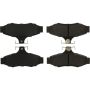 CENTRIC PARTS 103.07240 C-Tek Ceramic Brake Pads with Shims