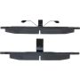 CENTRIC PARTS 103.07300 C-Tek Ceramic Brake Pads with Shims