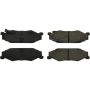 CENTRIC PARTS 103.07320 C-Tek Ceramic Brake Pads with Shims