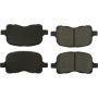 CENTRIC PARTS 103.07410 C-Tek Ceramic Brake Pads with Shims