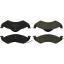 CENTRIC PARTS 103.07460 C-Tek Ceramic Brake Pads with Shims