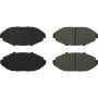 CENTRIC PARTS 103.07480 C-Tek Ceramic Brake Pads with Shims