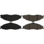 CENTRIC PARTS 103.07490 C-Tek Ceramic Brake Pads with Shims
