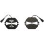CENTRIC PARTS 103.07681 C-Tek Ceramic Brake Pads with Shims