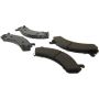 CENTRIC PARTS 103.07840 C-Tek Ceramic Brake Pads with Shims