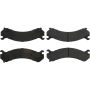 CENTRIC PARTS 103.07840 C-Tek Ceramic Brake Pads with Shims