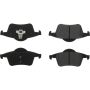 CENTRIC PARTS 103.07950 C-Tek Ceramic Brake Pads with Shims