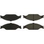 CENTRIC PARTS 103.08040 C-Tek Ceramic Brake Pads with Shims