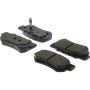 CENTRIC PARTS 103.08130 C-Tek Ceramic Brake Pads with Shims