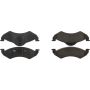 CENTRIC PARTS 103.08200 C-Tek Ceramic Brake Pads with Shims