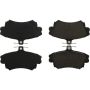CENTRIC PARTS 103.08370 C-Tek Ceramic Brake Pads with Shims