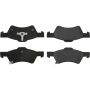 CENTRIC PARTS 103.08570 C-Tek Ceramic Brake Pads with Shims