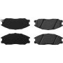 CENTRIC PARTS 103.08640 C-Tek Ceramic Brake Pads with Shims