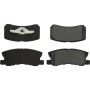 CENTRIC PARTS 103.08680 C-Tek Ceramic Brake Pads with Shims