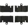 CENTRIC PARTS 103.08710 C-Tek Ceramic Brake Pads with Shims