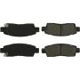 CENTRIC PARTS 103.08830 C-Tek Ceramic Brake Pads with Shims