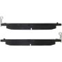 CENTRIC PARTS 103.08880 C-Tek Ceramic Brake Pads with Shims