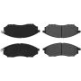 CENTRIC PARTS 103.08880 C-Tek Ceramic Brake Pads with Shims
