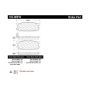 CENTRIC PARTS 103.08910 C-Tek Ceramic Brake Pads with Shims