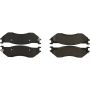 CENTRIC PARTS 103.08970 C-Tek Ceramic Brake Pads with Shims
