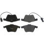 CENTRIC PARTS 103.09151 C-Tek Ceramic Brake Pads with Shims