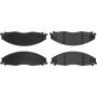 CENTRIC PARTS 103.09210 C-Tek Ceramic Brake Pads with Shims