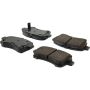 CENTRIC PARTS 103.09370 C-Tek Ceramic Brake Pads with Shims