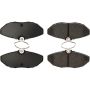 CENTRIC PARTS 103.09440 C-Tek Ceramic Brake Pads with Shims