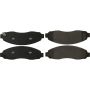 CENTRIC PARTS 103.09620 C-Tek Ceramic Brake Pads with Shims