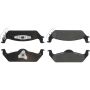 CENTRIC PARTS 103.09630 C-Tek Ceramic Brake Pads with Shims