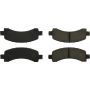 CENTRIC PARTS 103.09740 C-Tek Ceramic Brake Pads with Shims