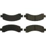 CENTRIC PARTS 103.09741 C-Tek Ceramic Brake Pads with Shims