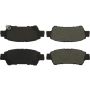 CENTRIC PARTS 103.09950 C-Tek Ceramic Brake Pads with Shims