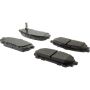 CENTRIC PARTS 103.10040 C-Tek Ceramic Brake Pads with Shims