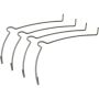 CENTRIC PARTS 103.10110 C-Tek Ceramic Brake Pads with Shims